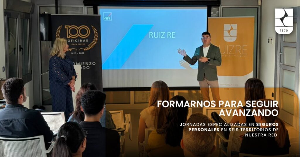 RUIZ RE impulsa la formación especializada en Seguros Personales en su red comercial