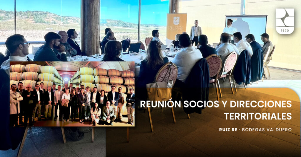 Reunión de Socios y Direcciones Territoriales de RUIZ RE en Bodegas Valduero