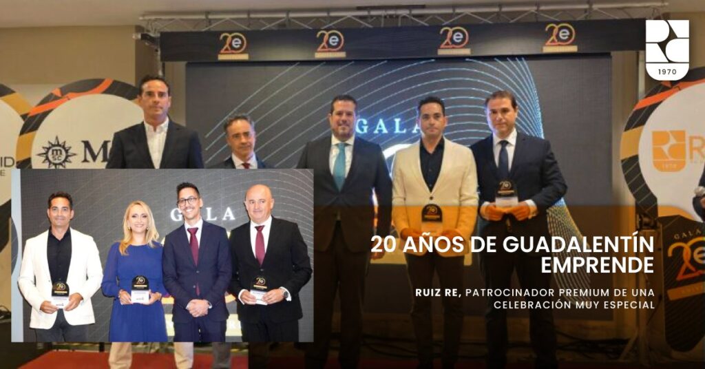 RUIZ RE, patrocinador premium del 20 aniversario de Guadalentín Emprende